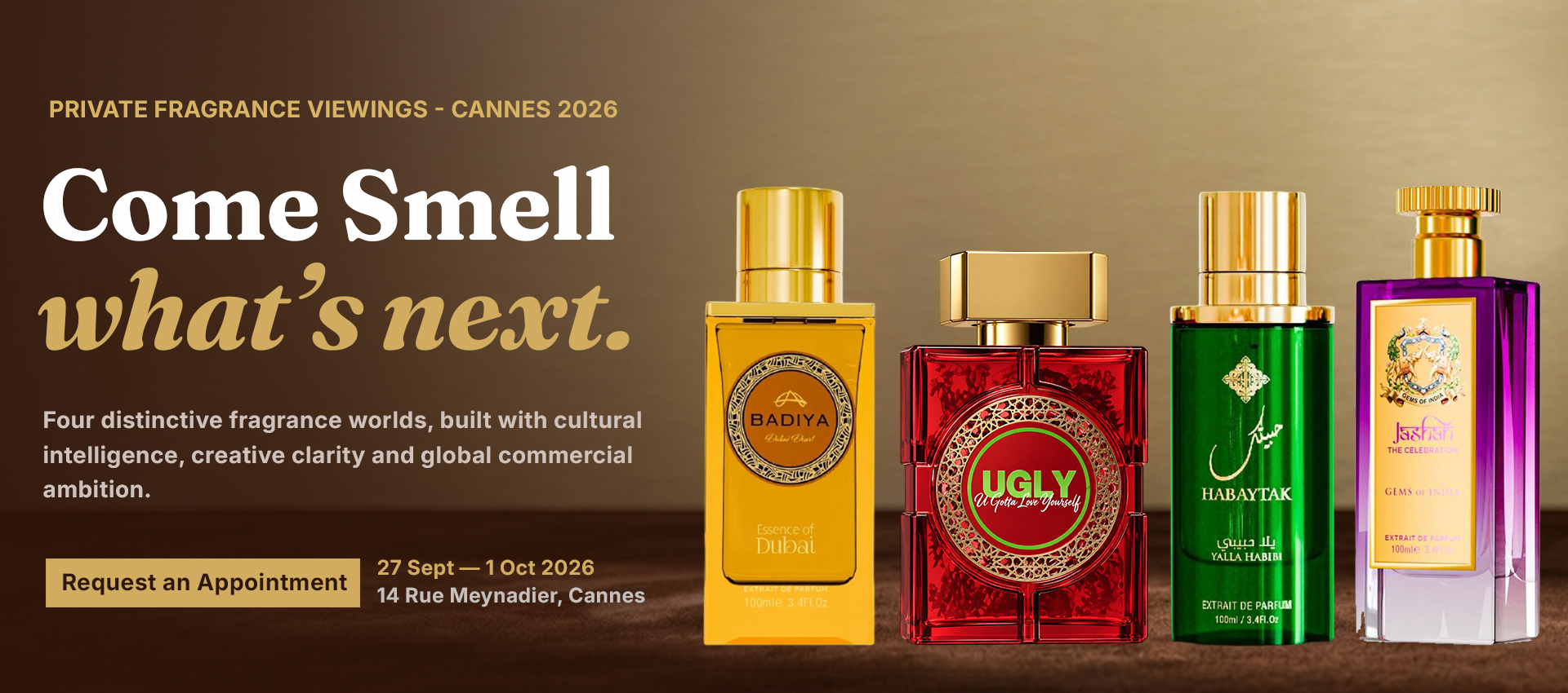 House of Namaste fragrance collection